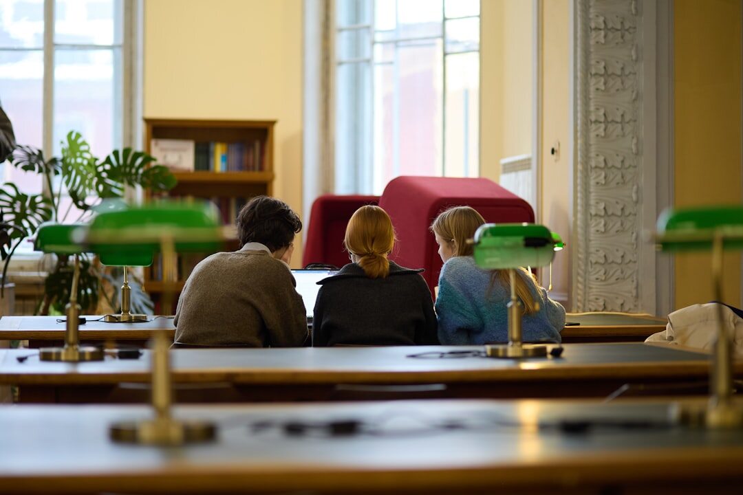 elderly people at lecture