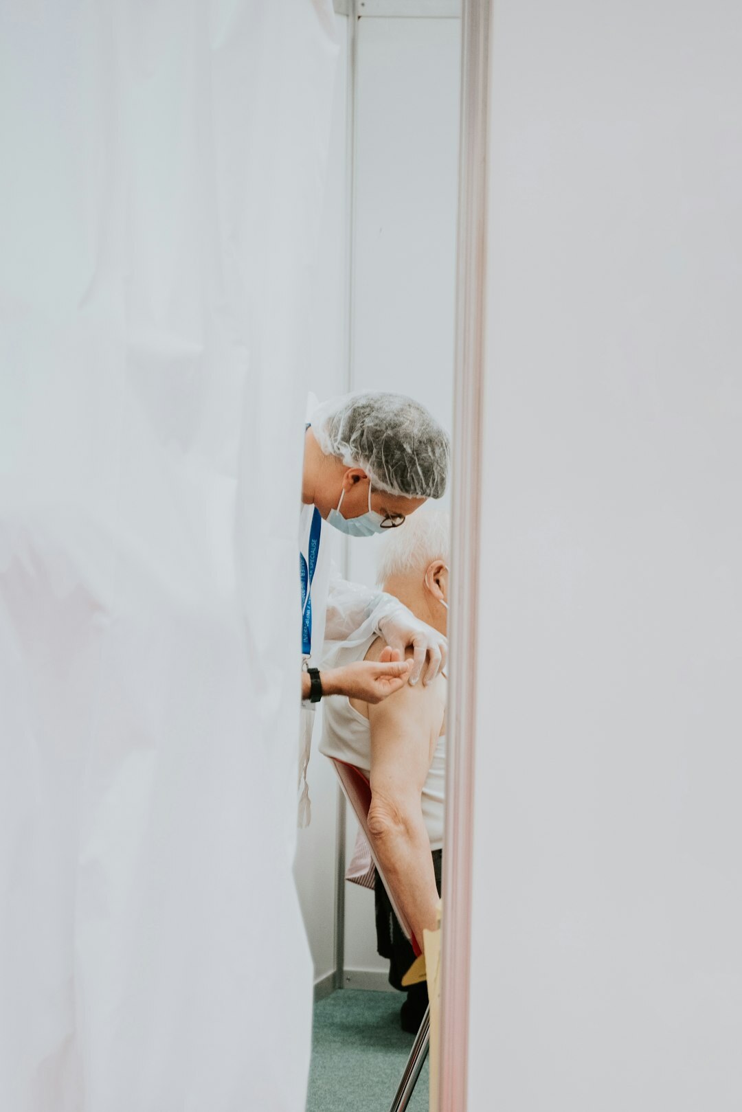 senior doctor visit
